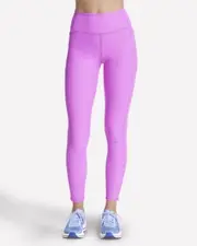 Skechers GO FLEX Rib Full Length High Waisted Legging Pink