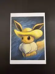 Pokémon Center × Van Gogh Museum: Pokémon Inspired by Paintings Eevee Postcard
