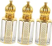 DRESSOOS 6 Pcs Essential Oil Bottling Roller Oil Bottles Para Empty Perfume Bottles Vintage Perfume Bottles Arabic Perfumes Essential Oil Rollers Perfume Roller Bottle Roller Bottles Glass