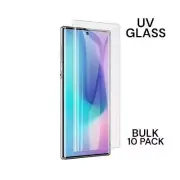 Galaxy Note 20Ultra Clear UV Tempered Glass (10 Pk-Glue excluded)