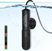 25W 1-6 Gal Heater Submersible Betta Fish Tank Thermostat Freshwater Saltwater