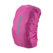 30-40L Waterproof Backpack Rain Cover with Vertical Strap S Rose Red