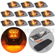 11x yellow 10.8" 7Diodes Led car cab marker roof lights for Truck Mack Sealed