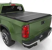 YITAMOTOR FRP Hard Tri-Fold Truck Bed Tonneau Cover Compatible with 2015-2025 Chevy Colorado/GMC Canyon 5.2 ft Bed