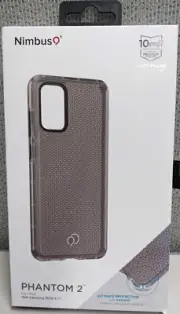 Nimbus9 Phantom 2 Series Flexible Gel Case for Samsung Galaxy (S20+) - Black
