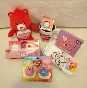 Care Bear Love-a-Lot Plush, Mug, Eyeshadow, Lip, Socks, Headband, Bath Valentine