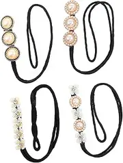 Gogogmee 4pcs Hair Accessories Set Fashion Hair Bun Maker Styling Supplies for Women Design Tools Diy Accessories Modelling Tool Random Style