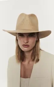 [Janessa Leone] Simone Handwoven Hat