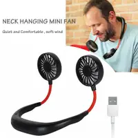 在飛比找蝦皮購物優惠-Hands Free Portable Neck Fan S