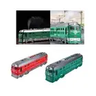 Model Train Kid Train Toy Locomotive Engine Light & Sounds W/Steam for Presents