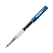 Monteverde USA MP1 Fountain Pen in Bright Blue - Omniflex Nib - NEW in Box