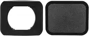 Haoge LH-S35B Bayonet Square Metal Lens Hood Shade with Cap for Sony Sonnar T FE 35mm F2.8 ZA SEL35F28Z and Sonnar T FE 55mm F1.8 ZA SEL55F18Z Lens