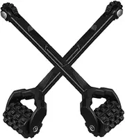 Versatile Pack Car Soundproofing Rollers Black Plastic Rollers for Noise Reduction Automotive Tool