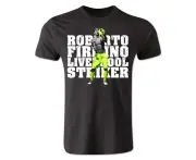 Roberto Firmino Liverpool Player T-Shirt (Black)