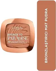 L’Oreal Paris Bronzer 02 - Matte Bronzing Pressed Powder, Shimmer Free, Medium