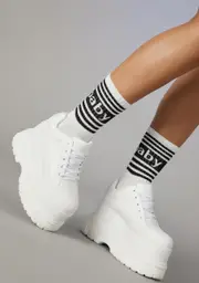 [Poster Grl] Pay The Bills Platform Sneakers