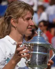 1988 Tennis Champion STEFFI GRAF Glossy 8x10 Photo Print WINNER Poster