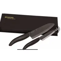 在飛比找蝦皮購物優惠-KYOCERA京瓷陶瓷刀 套裝2件組黑刃 16cm 十 11