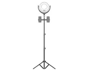 12-inch Ring Fill Light Mobile Phone Fill Light Anchor Beauty Beauty Live Fill Light with Tripod Bracket-Black