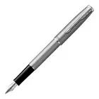 PARKER Sonnet Essential Fountain Pen Fine Sandblast CT Gift Box Import