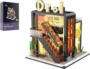 JMBricklayer Beauty Shop Building Kit, Girls Building Blocks Toys Dream Friend House Set Trendy Cosmetics Store Model Kits, Street View Make-Up Shop Model Toy, Gifts for Girls Women Adults(539 Pieces)