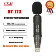 CEM DT-173 High Accuracy Digital Sound Noise Level Data Logger Datalogger USB✦KD