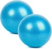 Pilates Ball 25cm Mini Ball Small Exercise Ball for for Pilates, Yoga, Core Training, Physical Therapy, Balance, Stability, Stretching
