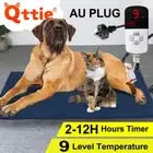 Qttie Pet Electric Heat Mat Pad AU Plug Warmer Blanket waterproof Dog Cushion