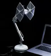 STAR WARS~TIE-FIGHTER~POSABLE DESK LAMP~PALADONE / UK~MIB