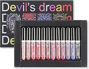 FantasyDay 6 Colours Matte Nude Tones Lipstick Set Waterproof Durable Liquid Lip Gloss Women Lips Moisturising Lip Care Lipsticks Gift Set for Full Acting Lips