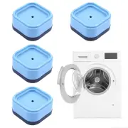 4 Pcs Washing Machine Feet Pad Non Slip Rubber Foot Pads Anti Vibration Washing Machine Feet Vibration Damper For Washing Machines And Dryers