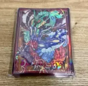 Pokémon TCG 60 Card Sleeves Rayquaza Groudon Kyogre Japan