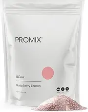 BCAA Powder Amino Acid Energy Branched Chain I Vegan Keto Paleo Instantized Essential Fermented I Non GMO Gluten + Soy Free Form Fasting I 100% Pure Performance Promix Women, Raspberry Lemonade Flavor