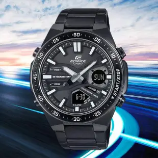 【CASIO 卡西歐】EDIFICE 10年電力計時手錶(EFV-C110DC-1A)