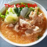 Sukiyaki Sauce Japanese Rice Noodle Nabe Soup Korean Dish Veggie Thai Food Party