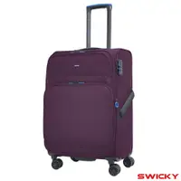 在飛比找ETMall東森購物網優惠-【SWICKY】24吋 復刻都會系列旅行箱/行李箱(紫)
