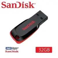 在飛比找Yahoo奇摩購物中心優惠-SanDisk 晟碟 [高CP值] 32GB Cruzer 