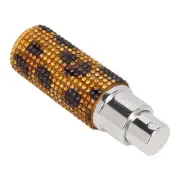 10ml Refillable Perfume Bottle Rhinestone Decor Leopard Print Empty Spray Bo GBD
