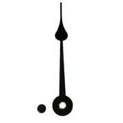 New Replacement Tide Tidal Clock Hand Indicator And Pin - 100mm Black Spade
