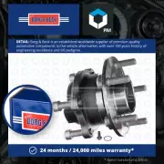 Wheel Bearing Kit fits VOLVO V40 52 2.5 Rear 12 to 14 B5254T12 B&B 31277680 New