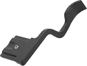 Black Aluminum Alloy Camera Grip for Fuji XT30 Stable Solid Improved Balance with Thumb Grip Wrench Easy Installation