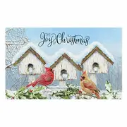 Lang Rubber Backed Floor Mat Rectangle Joy of Christmas