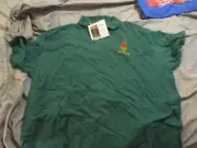 NEW 1996 ATLANTA OLYMPICS PULL OVER GREEN SHIRT