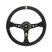 New OMP CORSICA BLACK Suede Steering Wheel