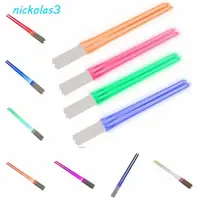 在飛比找蝦皮購物優惠-NICKOLAS1對光劍筷子,LED指示燈色彩繽紛點亮筷子,