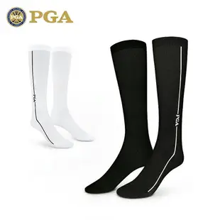 美國PGA 新款高爾夫襪子女高筒高爾夫女襪顯瘦顯高純棉長筒襪