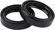 37x50x11 Motorcycle Front Fork Dust Seals Oil Seals For RM85 GS500 1997-2015(2pcs oil seal)