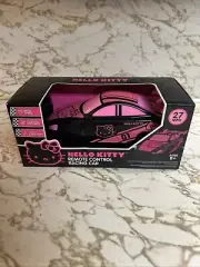 Hello Kitty BLACK PINK REMOTE Control Race Car Sanrio Drift Racing RC New 8+