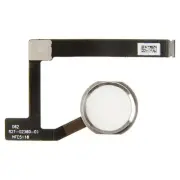 Home Button Assembly for Apple iPad Mini 5 White Silver Push Key Touch Menu