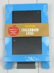 One Count Chalkboard Easel Blue 6 in X 4 in Chalkboard Space